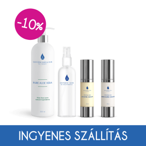 Csomag dehidratált, vitaminhiányos bőrre