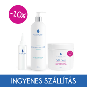 Alapcsomag hajhullás és roncsolt hajvégek ellen