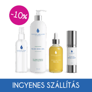 Csomag ekcémás arc ápolására